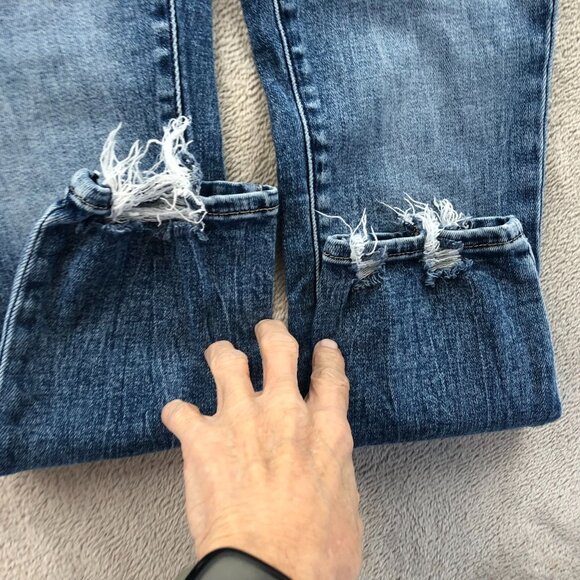 BKE Mens Payton Jeans Size 30x27 Universal Fit Mid-Rise Ankle Skinny Distressed - Picture 10 of 16